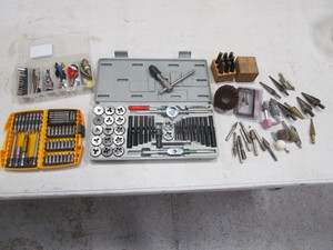 Tap & Die Set, Number Stamps, Die Grinder Bits, Misc. Bits