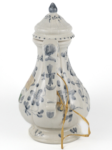lot 109 image: Italian Pottery LUXARDO Snake Inspired Cherry Ardo WineTeapot Decanter EMPTY