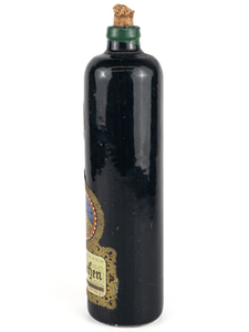 lot 118 image: Jim Beam Import -  Vintage Beameister German Stoneware MOSELBLUEMCHEN Bottle Jim Beam - pre-1966