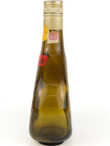 lot 126 image: VINTAGE Marmot au Chocolat Suisse Liqueur Original Brown Glass, with Hand Painted Floral design Bottle Empty Circa 1950-60s