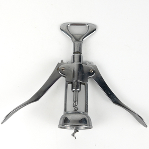 lot 151 image: Vintage Stainless Steel Wine Bottle Opener Corkscrew Made In Italy
