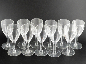 lot 155 image: Set of 11 Wine Glasses, 5 12in tall (maker note identified)