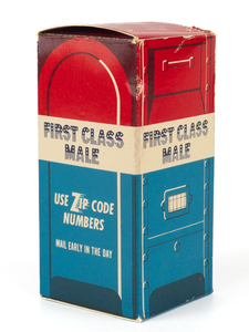 lot 206 image: Vintage 1970s Avon First Class Male Mail Box Cologne in Original Packaging -Unused