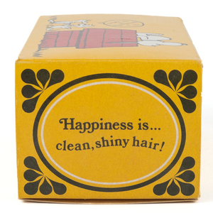 lot 212 image: Vintage AVON SNOOPY DOG HOUSE Non Tear Shampoo Figure In Box (Avon, 1969) -Unused