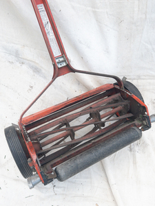 lot 6 image: Vintage Montgomery Ward Manual Lawnmower 