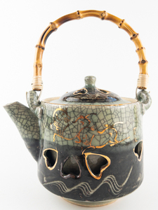 lot 363 image: VINTAGE - OTAGIRI Soma Ware (Soma Yaki) 5 piece Set