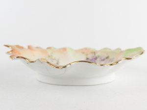 lot 421 image: ANTIQUE (circa 1900) MZ (Moritz Zdekauer)&nbspAUSTRIA Large Bowl (Has Crack) 8in