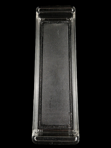 lot 440 image: Long Rectangular Glass Tray