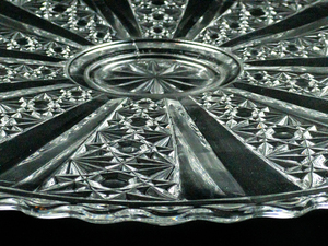 lot 471 image: MASSIVE Plate VINTAGE&nbspTIFFIN-FRANCISCAN Royal Torte Plate 21in