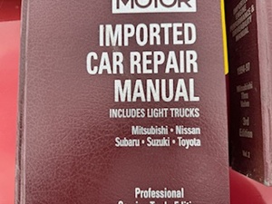 lot 13 image: Imported Car and Light Truck Repair Manuals