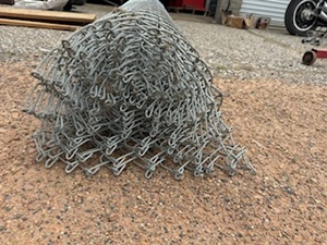 lot 62 image: Roll of Chain Link Fence