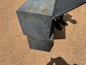 lot 78 image: Pair of Metal Cabinets