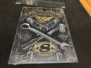 lot 96 image: Two Tin Signs