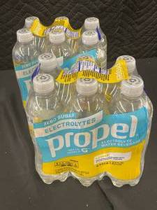 lot 2 image: Propel Electrolyte Water Beverage Lemon Flavor 12 Pack