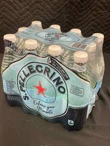 lot 13 image: San Pellegrino Sparkling Natural Mineral Water - 12 Pack