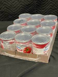 lot 20 image: Dei Fratelli Low Sodium Diced Tomatoes - 12 Pack