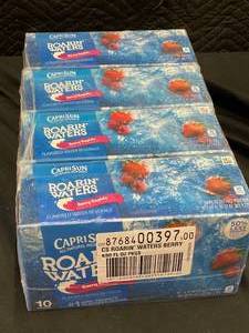 lot 24 image: Capri Sun Roarin Waters Berry Flavored Water Beverage, 40 Pouches