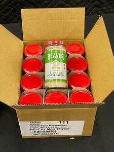 lot 92 image: Beaver Cream Style Horseradish - 12 Pack