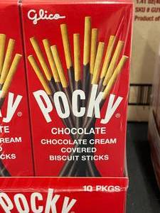 lot 141 image: Pocky Chocolate Biscuit Sticks - 20 Packs