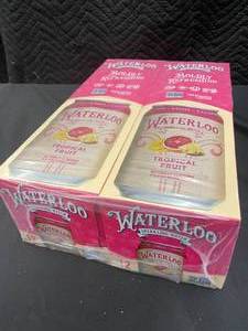 lot 49 image: Waterloo Sparkling Water Tropical Fruit - 24 Pack