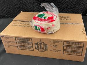 lot 191 image: La Banderita White Corn Tortillas - 12 Packs of 30