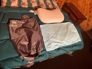 lot 552 image: Coleman sleep innovations travel pillow