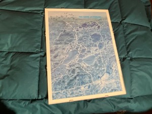 lot 9 image: vintage areal map of brainerd lakes area