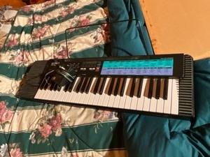 lot 25 image: casio plug in keyboard