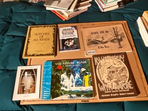 lot 30 image: building a log cabin books- set of 6