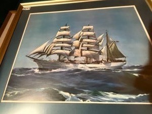 lot 43 image: USCG academy training Baraque eagle