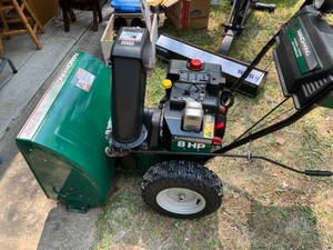lot 458 image: ranch king self propellled snow blower