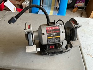 lot 468 image: craftsmen bench grinder 6