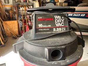 lot 486 image: wetdry vac 16 gallaon