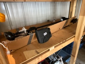 lot 499 image: Minn kota trolling motor like new condtion