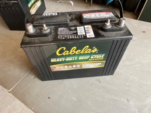 lot 507 image: cabelas heavy duty deep cycle