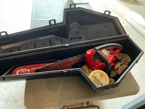 lot 537 image: homelite chainsaw