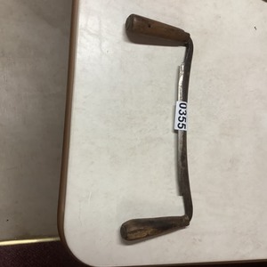 lot 355 image: 14 vintage log bark peeler