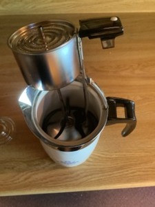 lot 108 image: Corning Wear Coffee Pot