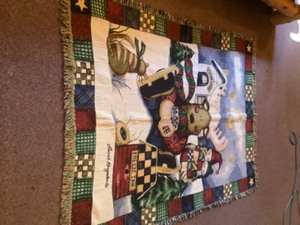 lot 152 image: Moose Winter blanket