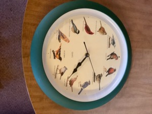 lot 159 image: Bird Clock