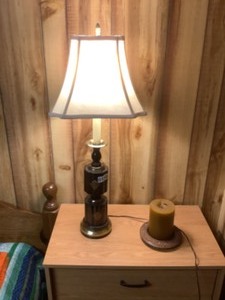 lot 188 image: vintage lamp