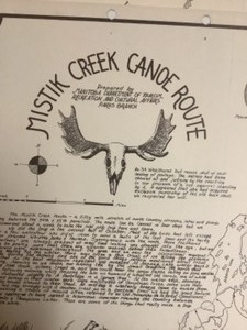 lot 229 image: Series of 3 Manitoba canoe maps