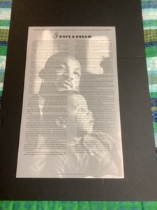 lot 232 image: MLKs famous speech