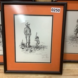 lot 250 image: I dont want to be a cowboy,daddy