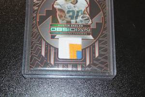 2023 Obsidian Cutting Edge Three Color Jersey Patch Austin Ekeler #CEM-AEK 3349  Only 49 Exist