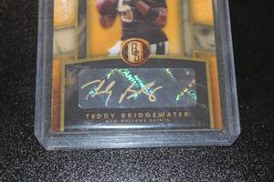 2020 Gold Standard Gold Scripts Autograph Teddy Bridgewater #GS7 1350  Only 50 Exist