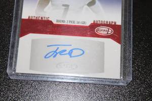 2023 Sage Aspire Jayden Reed Autograph Rookie Card