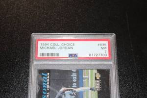1994 Collectors Choice Michael Jordan #635 PSA 7