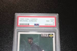 1994 Collectors Choice Michael Jordan #23 PSA 8