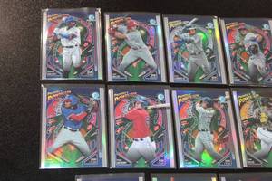 2024 Bowman Chrome Prospect Power Up Insert Lot Partial Set  14 Of 20 Cards In Set